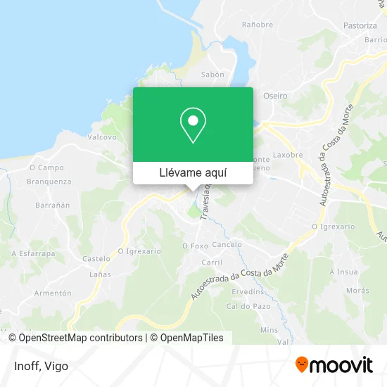 Mapa Inoff