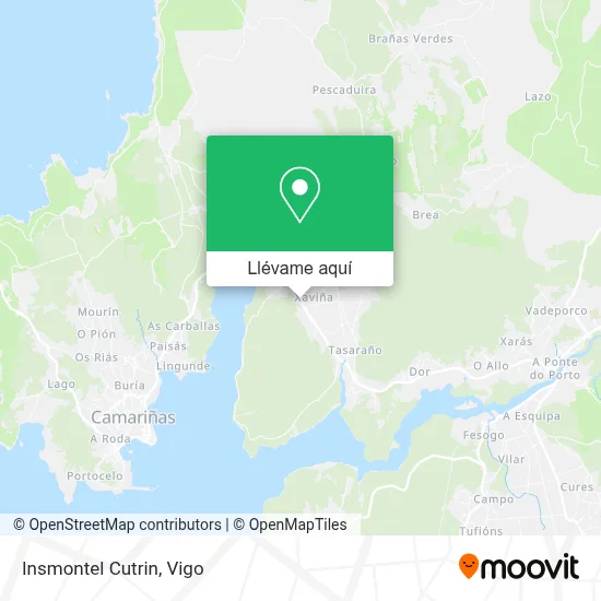Mapa Insmontel Cutrin