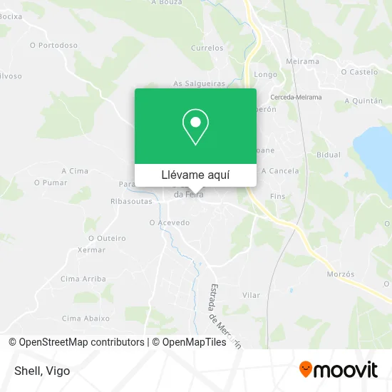 Mapa Shell