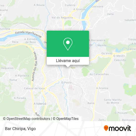 Mapa Bar Chiripa