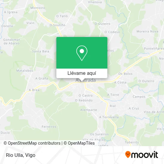 Mapa Rio Ulla