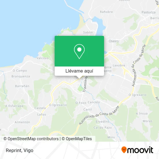 Mapa Reprint