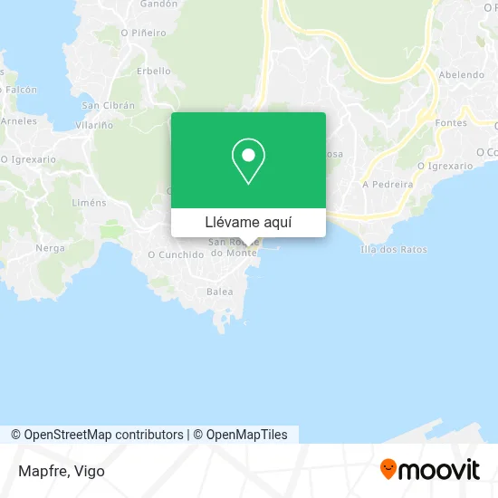 Mapa Mapfre
