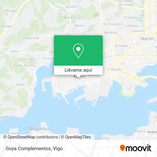 Mapa Goya Complementos