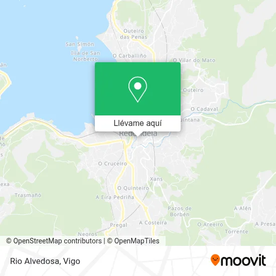 Mapa Rio Alvedosa