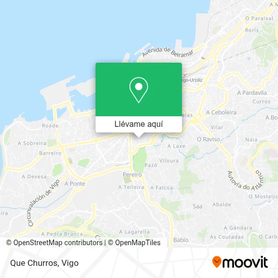 Mapa Que Churros
