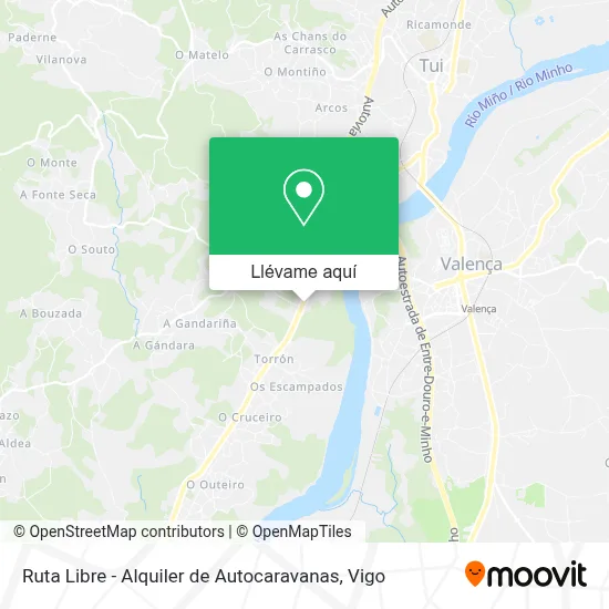 Mapa Ruta Libre - Alquiler de Autocaravanas