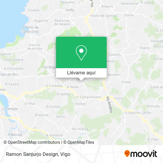 Mapa Ramon Sanjurjo Design