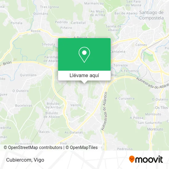Mapa Cubiercom