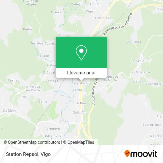 Mapa Station Repsol