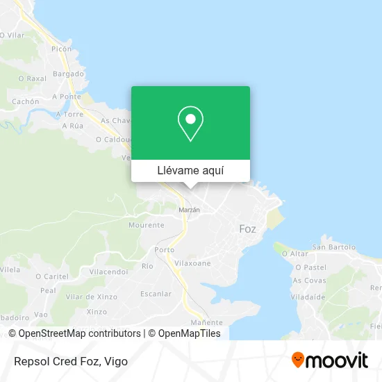 Mapa Repsol Cred Foz