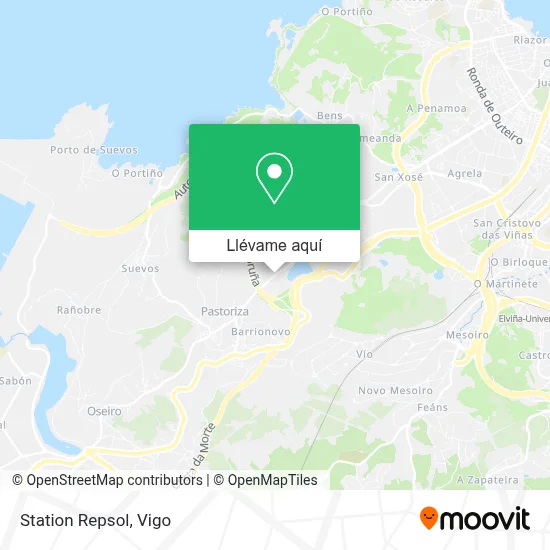 Mapa Station Repsol
