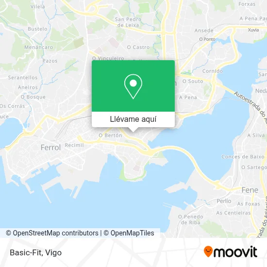 Mapa Basic-Fit