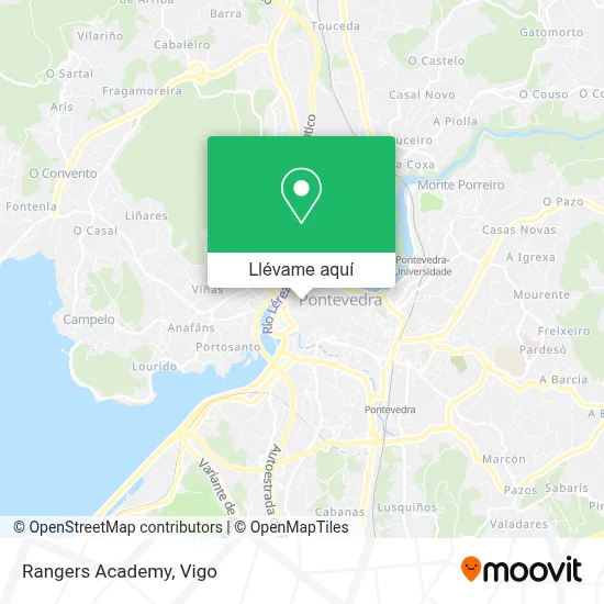 Mapa Rangers Academy
