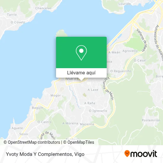 Mapa Yvoty Moda Y Complementos