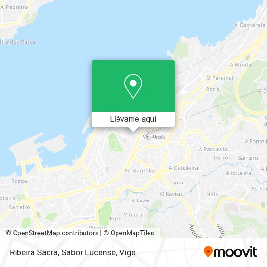 Mapa Ribeira Sacra, Sabor Lucense