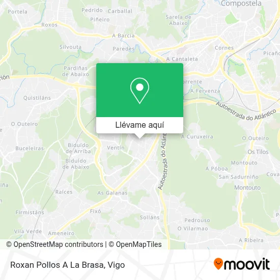 Mapa Roxan Pollos A La Brasa