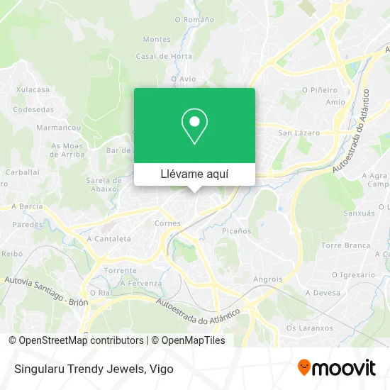 Mapa Singularu Trendy Jewels