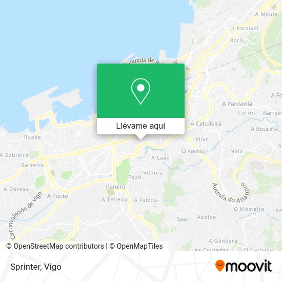 Mapa Sprinter