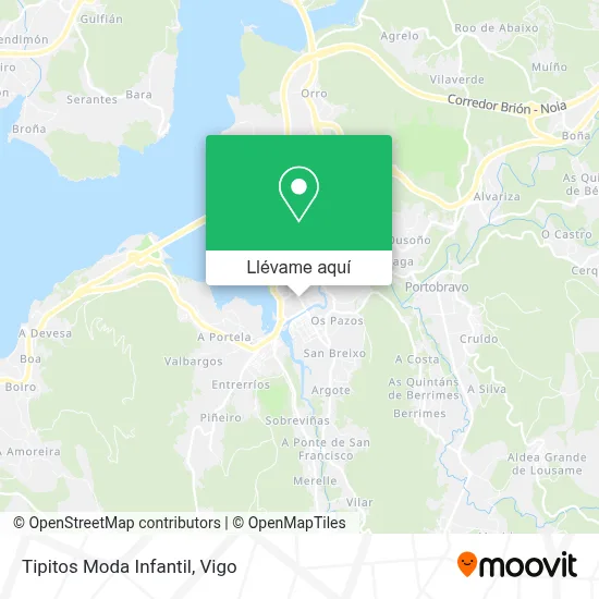 Mapa Tipitos Moda Infantil