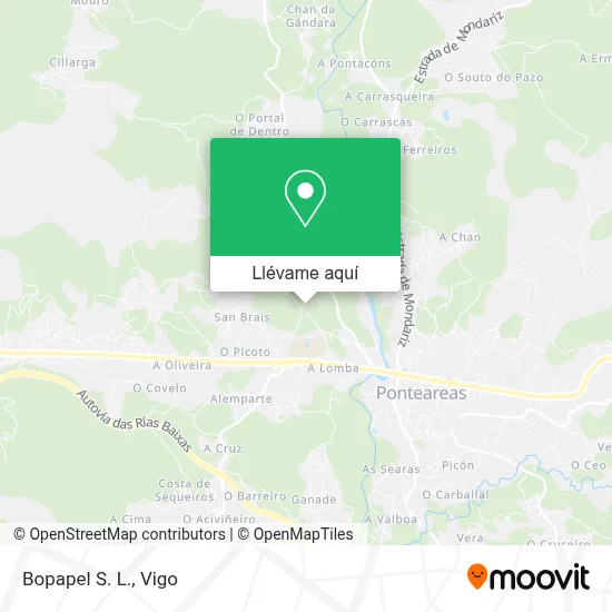 Mapa Bopapel S. L.