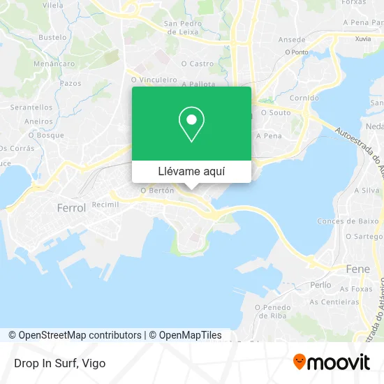 Mapa Drop In Surf