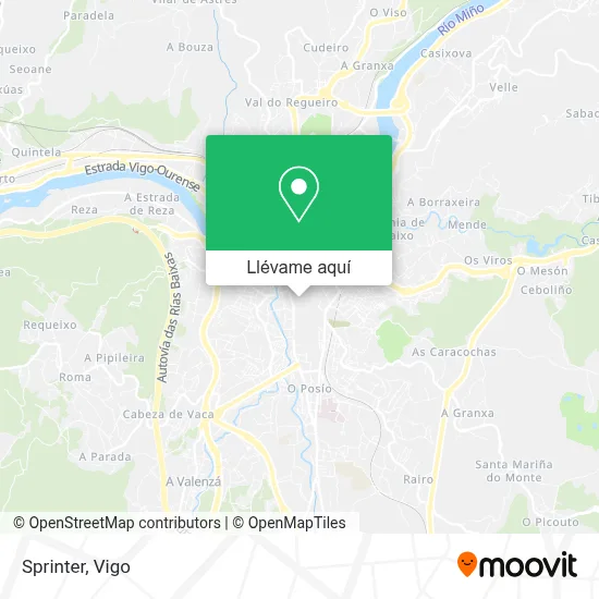 Mapa Sprinter