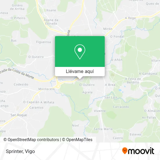Mapa Sprinter
