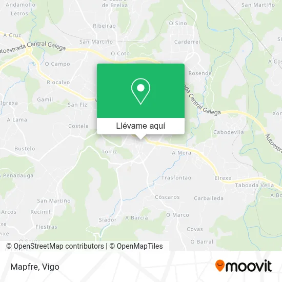 Mapa Mapfre