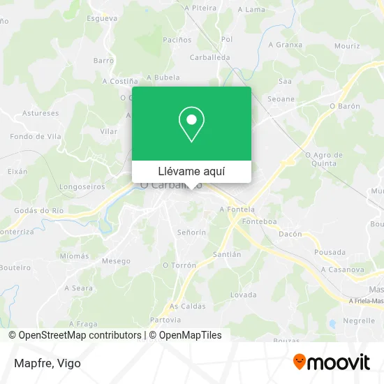 Mapa Mapfre