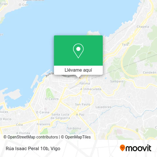 Mapa Rúa Isaac Peral 10b