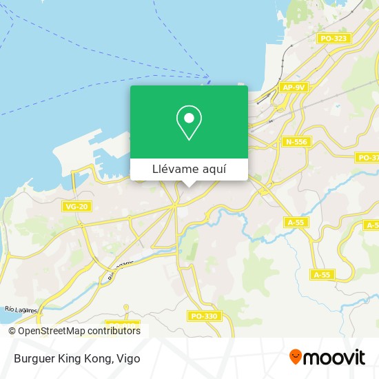 Mapa Burguer King Kong