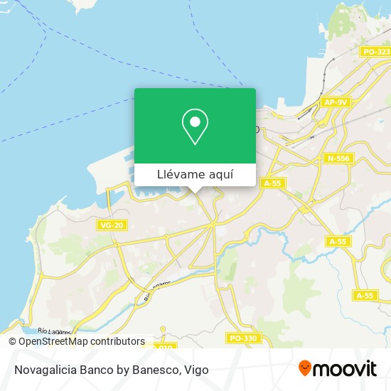 Mapa Novagalicia Banco by Banesco