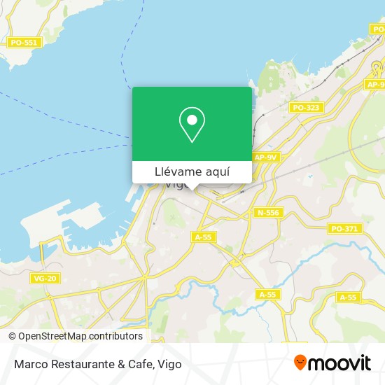 Mapa Marco Restaurante & Cafe