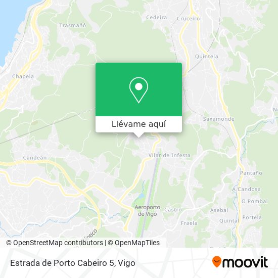Mapa Estrada de Porto Cabeiro 5