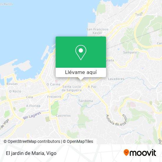 Mapa El jardin de Maria
