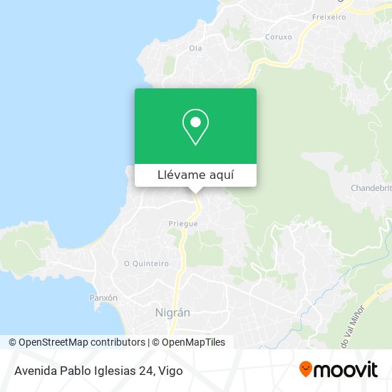 Mapa Avenida Pablo Iglesias 24