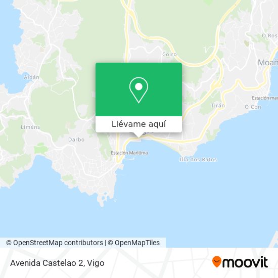 Mapa Avenida Castelao 2