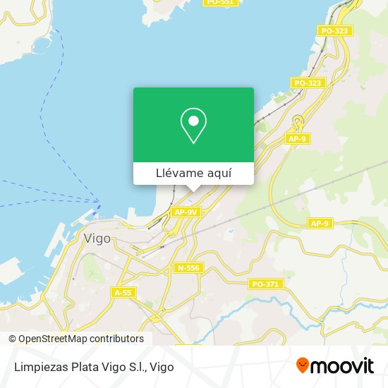 Mapa Limpiezas Plata Vigo S.l.