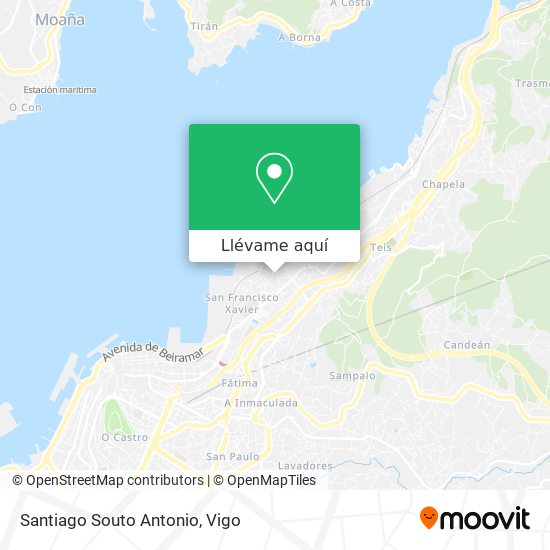 Mapa Santiago Souto Antonio
