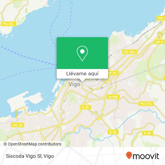 Mapa Siscoda Vigo Sl