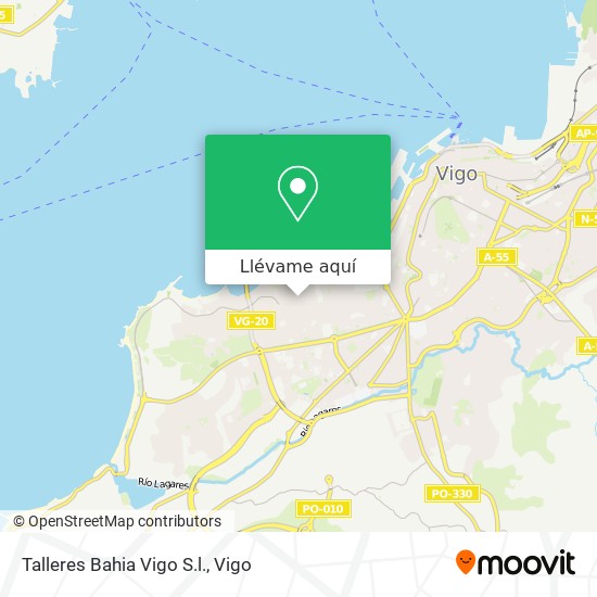 Mapa Talleres Bahia Vigo S.l.