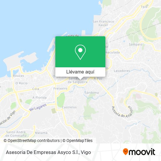 Mapa Asesoria De Empresas Asyco S.l.