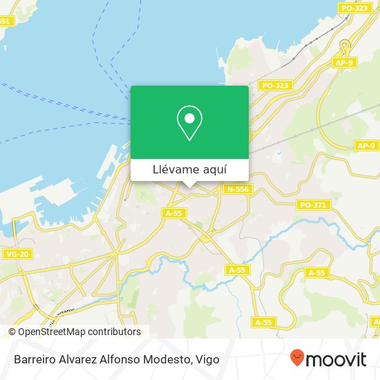 Mapa Barreiro Alvarez Alfonso Modesto