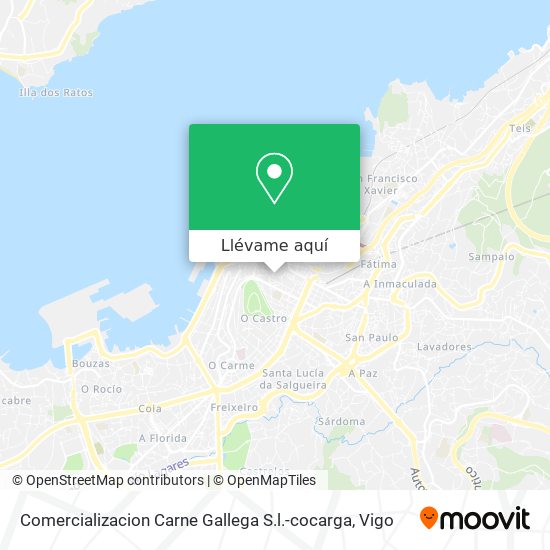 Mapa Comercializacion Carne Gallega S.l.-cocarga