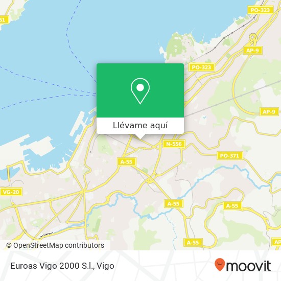 Mapa Euroas Vigo 2000 S.l.