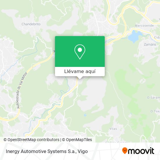 Mapa Inergy Automotive Systems S.a.