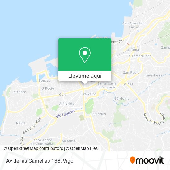 Mapa Av de las Camelias 138