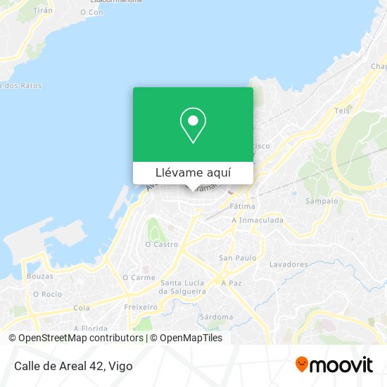 Mapa Calle de Areal 42