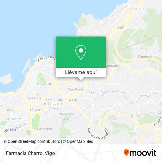 Mapa Farmacia Charro